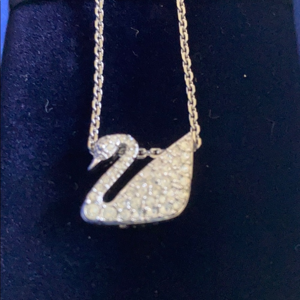 Swarovski Swan Necklace